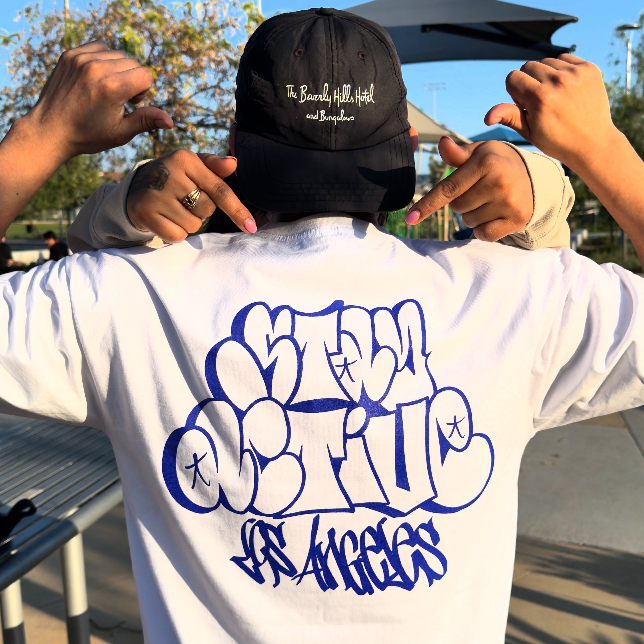 StayActive.LA "OG" White Tee